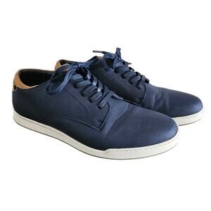 Vance Co. Men Aydon Casual Sneakers Blue Size 12 Comfort Sole EUC Casual Office